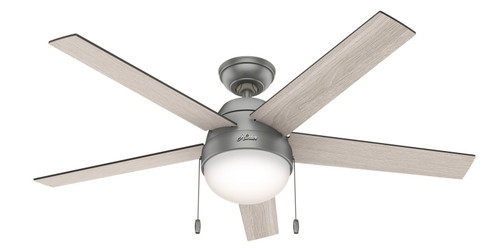 Anslee 52'' Ceiling Fan in Matte Silver (47|50230)