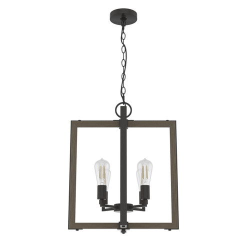 Woodburn Four Light Pendant in Noble Bronze (47|19806)