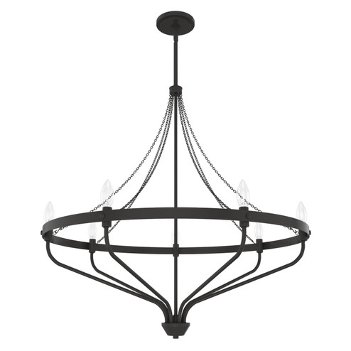 Merlin Seven Light Chandelier in Noble Bronze (47|19798)