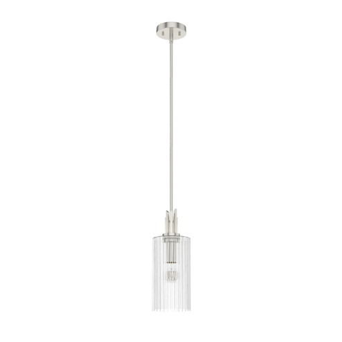 Gatz One Light Pendant in Brushed Nickel (47|19792)