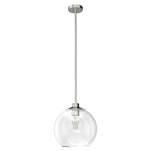 Xidane One Light Pendant in Brushed Nickel (47|19768)