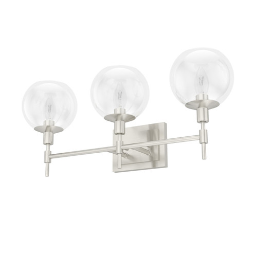 Xidane Three Light Bathroom Vanity in Brushed Nickel (47|19764)