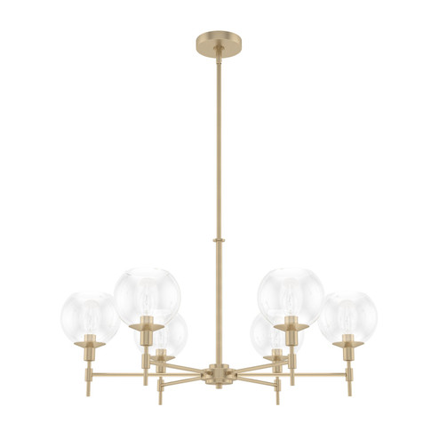 Xidane Six Light Chandelier in Alturas Gold (47|19743)