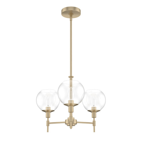 Xidane Three Light Chandelier in Alturas Gold (47|19739)