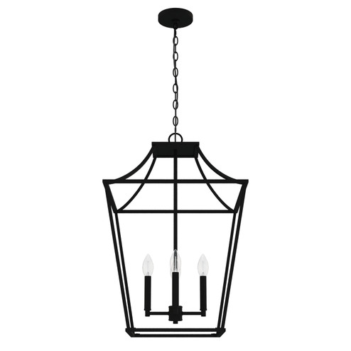 Laurel Ridge Four Light Pendant in Natural Black Iron (47|19704)