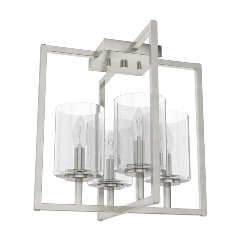Kerrison Four Light Flush Mount in Brushed Nickel (47|19547)