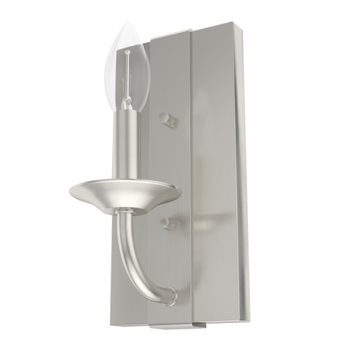 Perch Point One Light Wall Sconce in Brushed Nickel (47|19421)