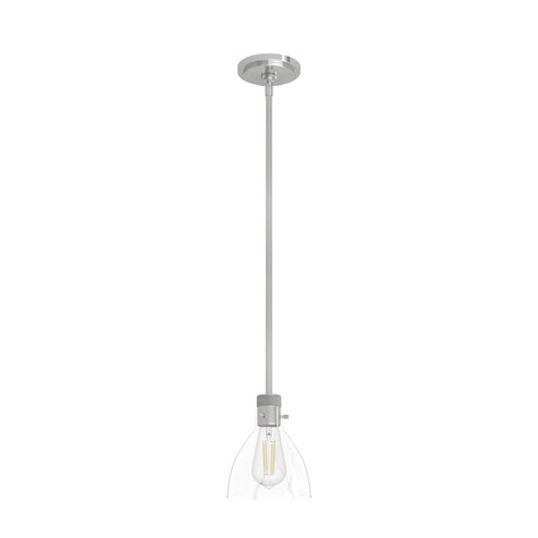 Van Nuys One Light Mini Pendant in Brushed Nickel (47|19294)