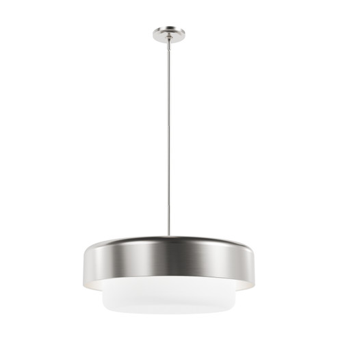 Station Four Light Pendant in Brushed Nickel (47|19276)