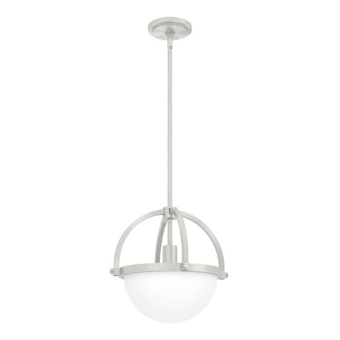 Wedgefield One Light Pendant in Brushed Nickel (47|19233)