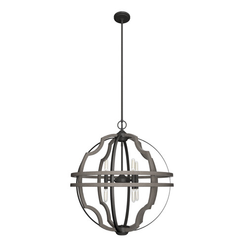 Stone Creek Eight Light Pendant in Noble Bronze (47|19226)