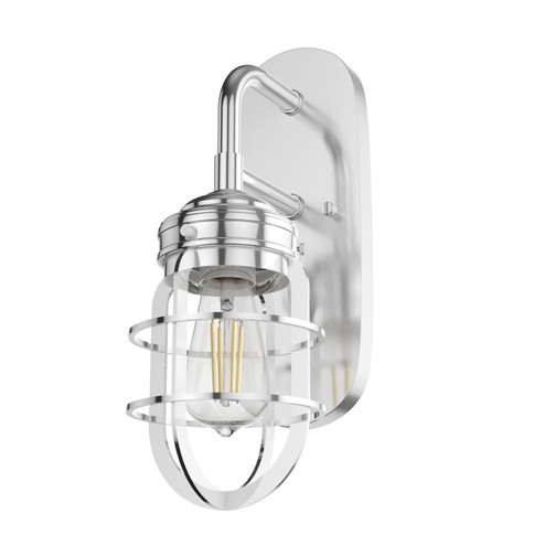 Starklake One Light Wall Sconce in Chrome (47|19047)