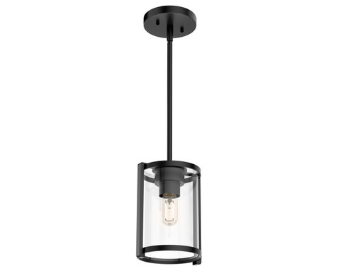 Astwood One Light Mini Pendant in Matte Black (47|19005)