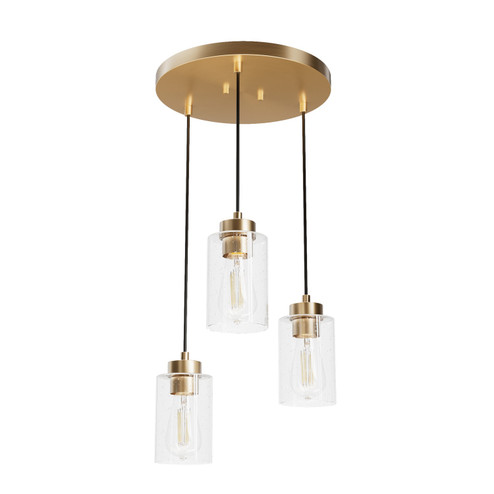 Hartland Three Light Pendant in Alturas Gold (47|13063)