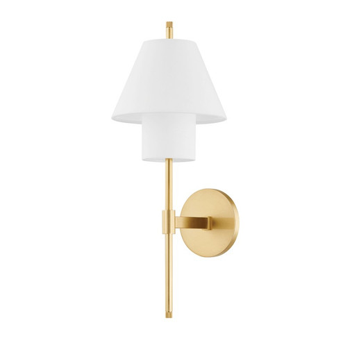 Glenmoore One Light Wall Sconce in Aged Brass (70|PI1899101AGB)