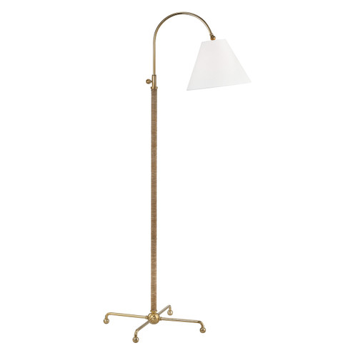 Curves No.1 One Light Floor Lamp in Aged Brass (70|MDSL503AGB) Curves No.1 One Light Floor Lamp in Aged Brass (70|MDSL503AGB)