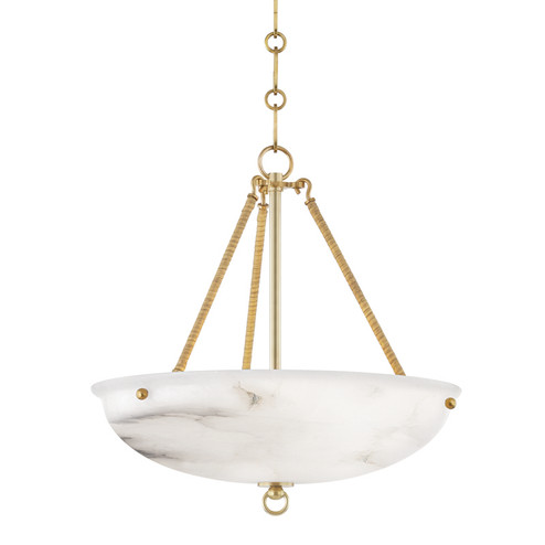 Somerset LED Pendant in Aged Brass (70|MDS811AGB)