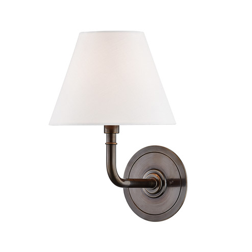 Signature No.1 One Light Wall Sconce in Distressed Bronze (70|MDS600DB)