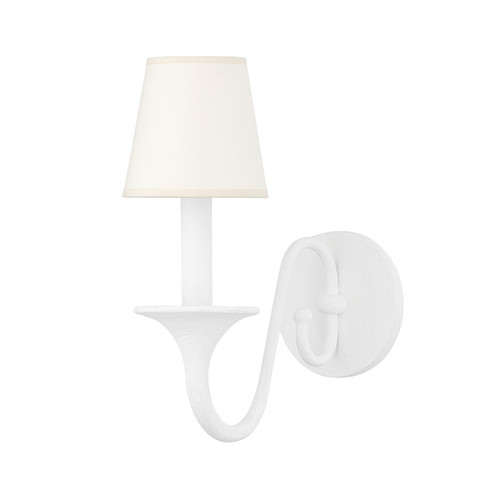 Windsor One Light Wall Sconce in White Plaster (70|MDS431WP)