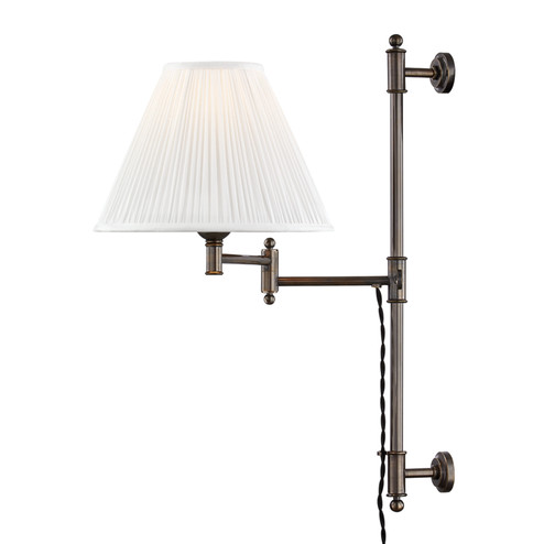 Classic No.1 One Light Wall Sconce in Distressed Bronze (70|MDS104DB)