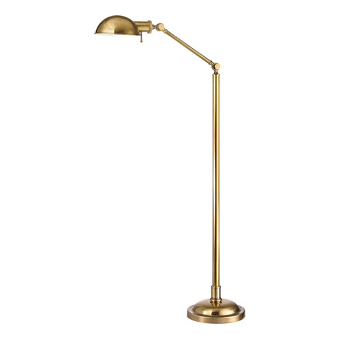 Girard One Light Floor Lamp in Vintage Brass (70|L435VB)