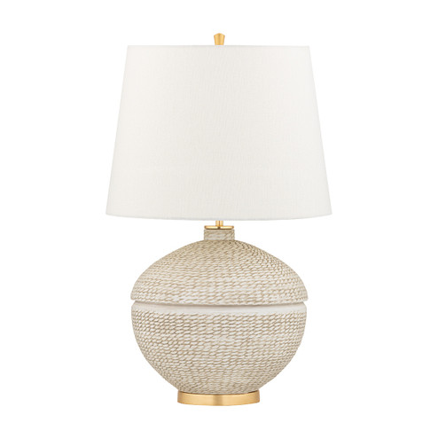 Katonah One Light Table Lamp in Gold Leaf (70|L1516GL)