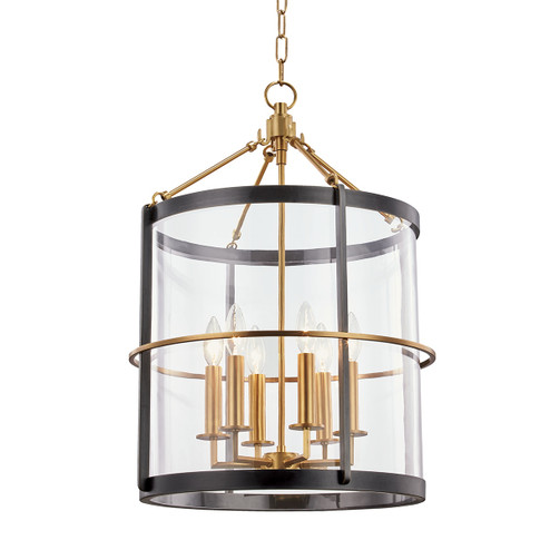 Ren Six Light Lantern in Aged Old Bronze (70|BKO201AOB)