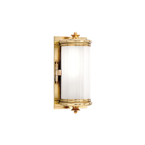 Bristol One Light Bath Bracket in Aged Brass (70|951AGB)