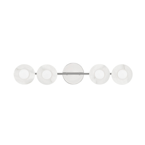 Elmont Four Light Bath Bracket in Polished Nickel (70|9204PN)