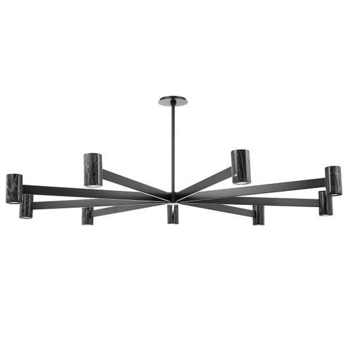 Predock LED Chandelier in Black Brass (70|9164BBR)