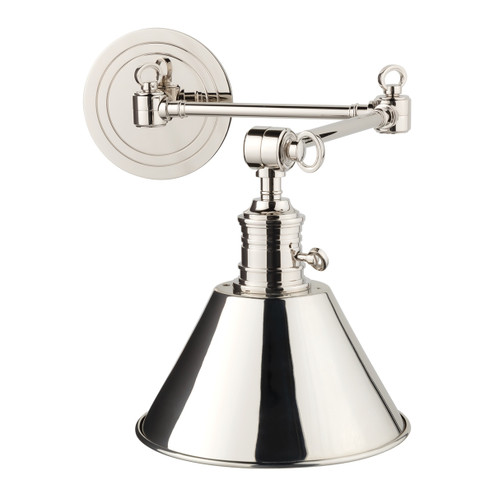 Garden City One Light Wall Sconce in Polished Nickel (70|8322PN)