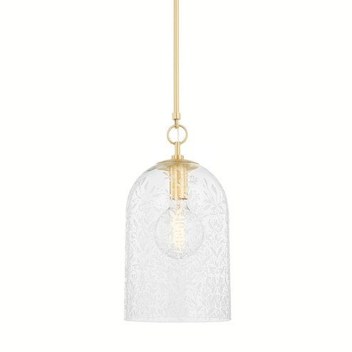 Belleville One Light Pendant in Aged Brass (70|7510AGB)