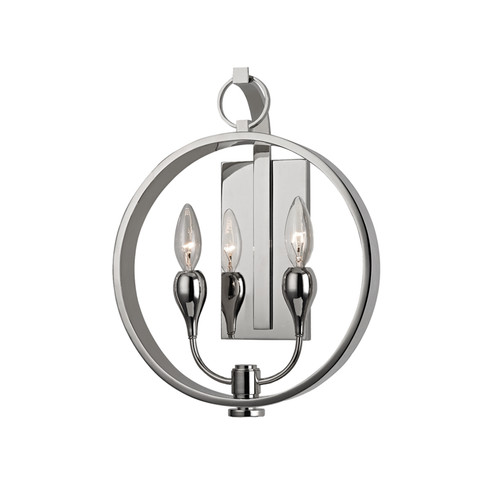 Dresden Two Light Wall Sconce in Polished Nickel (70|6702PN)