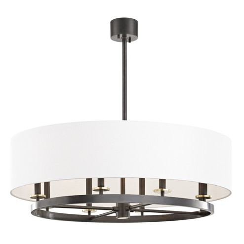 Durham Eight Light Island Pendant in Aged Old Bronze (70|6539AOB)