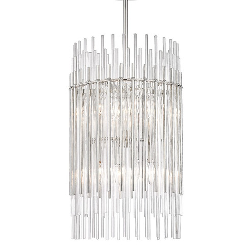 Wallis Eight Light Pendant in Polished Nickel (70|6315PN)