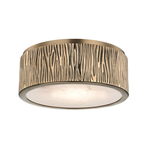 Crispin LED Flush Mount in Aged Brass (70|6209AGB)