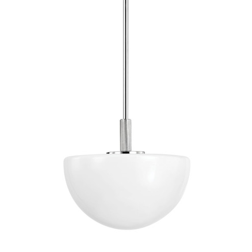 Lethbridge One Light Pendant in Polished Nickel (70|5915PN)