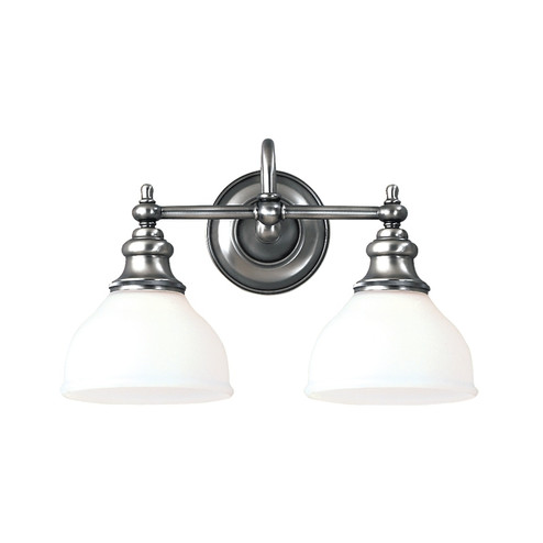 Sutton Two Light Bath Bracket in Polished Nickel (70|5902PN)