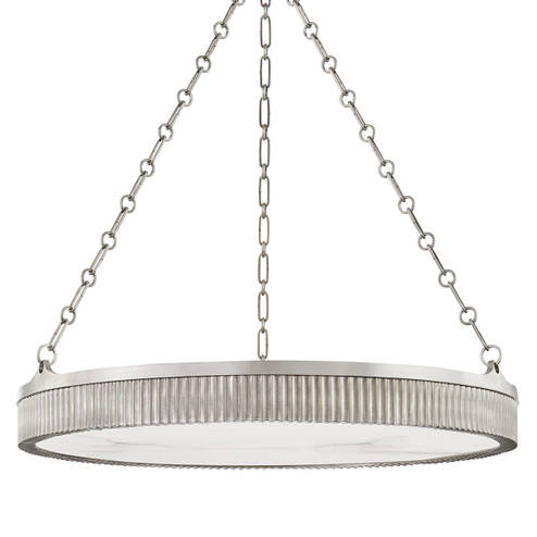 Lynden Eight Light Chandelier in Antique Nickel (70|532AN)