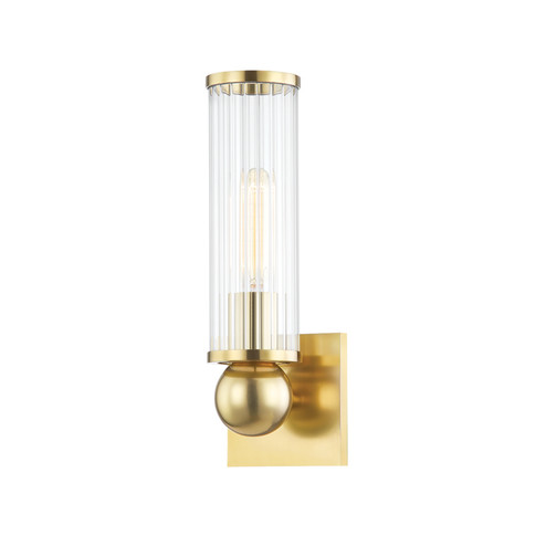 Malone One Light Wall Sconce in Aged Brass (70|5271AGB)