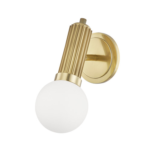 Reade One Light Wall Sconce in Aged Brass (70|5100AGB)