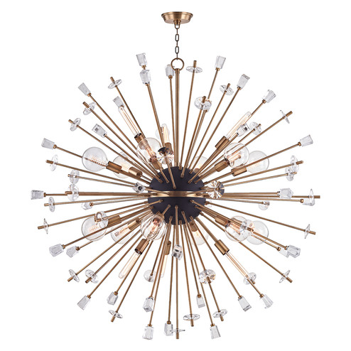 Liberty 18 Light Chandelier in Aged Brass (70|5060AGB)