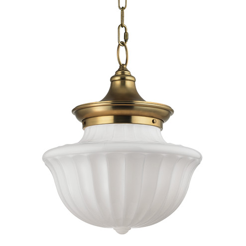 Dutchess Two Light Pendant in Aged Brass (70|5015AGB)