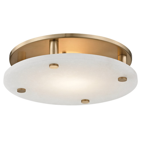 Croton LED Flush Mount in Aged Brass (70|4715AGB)