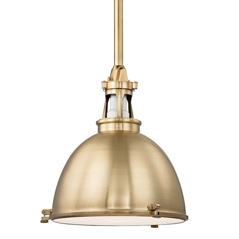 Massena One Light Pendant in Aged Brass (70|4620AGB)