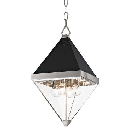 Coltrane Four Light Pendant in Polished Nickel (70|4510PN)