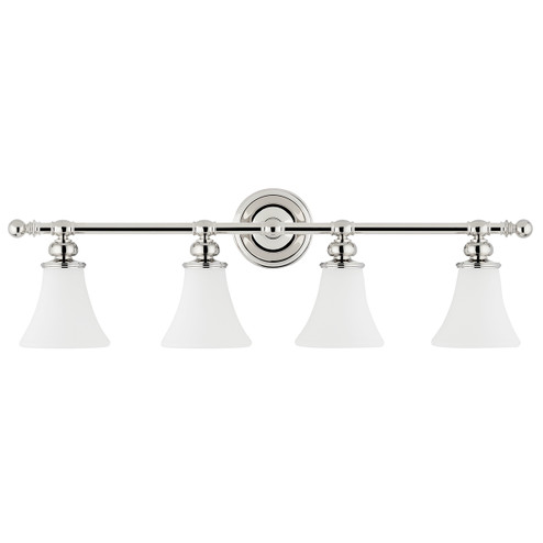 Weston Four Light Bath Bracket in Polished Nickel (70|4504PN)
