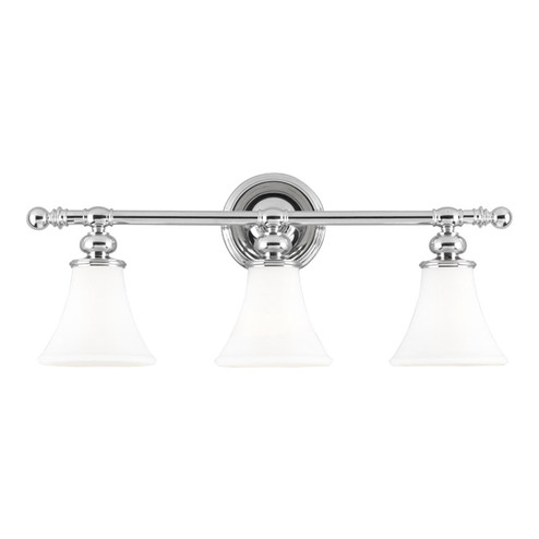 Weston Three Light Bath Bracket in Polished Nickel (70|4503PN)