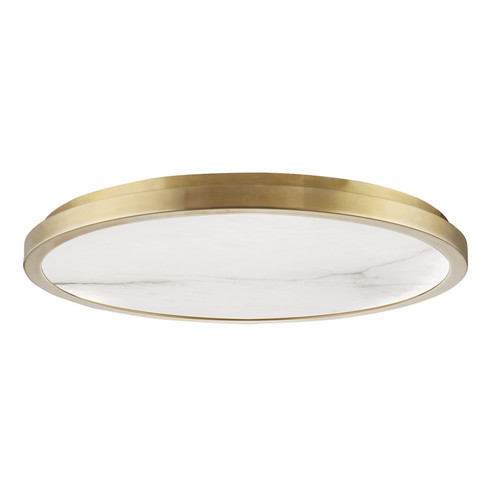 Woodhaven LED Flush Mount in Aged Brass (70|4324AGB)