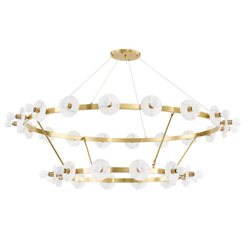 Austen 30 Light Chandelier in Aged Brass (70|4262AGB)